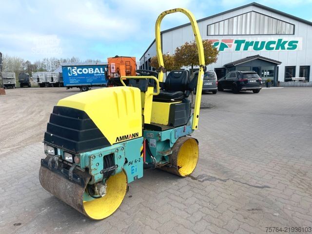 Viengubo būgno volas AMMANN Tandem-Vibrationswalze AV16-2