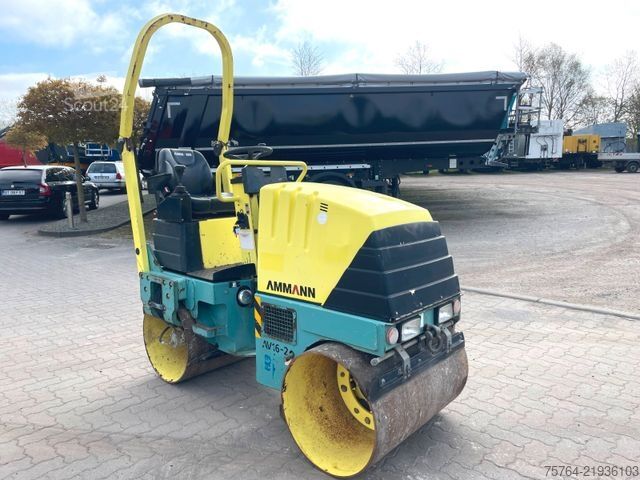 Viengubo būgno volas AMMANN Tandem-Vibrationswalze AV16-2