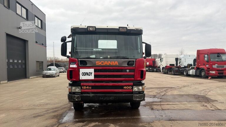 Kabinli şasi Scania 124 - 400 (MANUAL PUMP / 6X2 / BIG AXLE / GRAND...