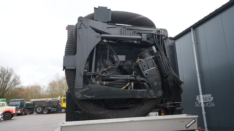 Zuigvoertuig Mercedes-Benz ACTROS 4144 8X4 SEWER VACUUM MANUAL GEARBOX STE...