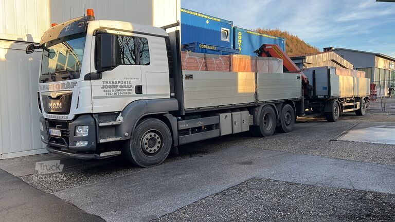 Ciężarówka z platformą (otwarta) MAN TGS 18.440