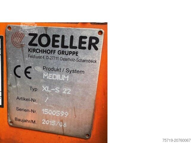 Vuilniswagen MAN 26.340 TGM Zöller Medium XL-S Zöller 2301