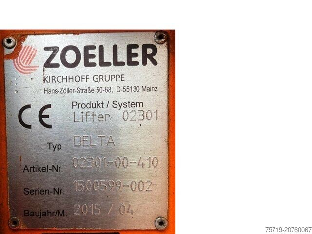 Vuilniswagen MAN 26.340 TGM Zöller Medium XL-S Zöller 2301