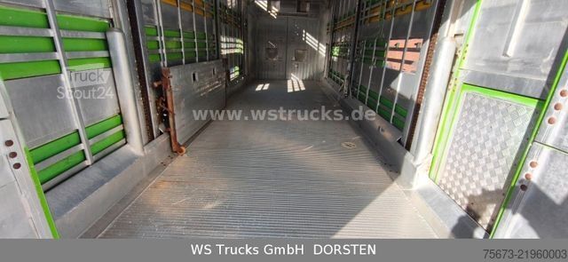 Hestetransporthenger PEZZIOLI 2 Stock RBA31F ausfahrbares Dach Viehanhänger