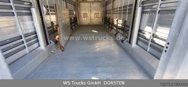 Hestetransporthenger PEZZIOLI 2 Stock RBA31F ausfahrbares Dach Viehanhänger