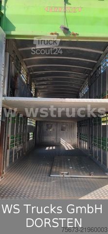Hestetransporthenger PEZZIOLI 2 Stock RBA31F ausfahrbares Dach Viehanhänger