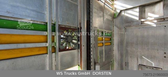 Hestetransporthenger PEZZIOLI 2 Stock RBA31F ausfahrbares Dach Viehanhänger