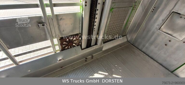 Hestetransporthenger PEZZIOLI 2 Stock RBA31F ausfahrbares Dach Viehanhänger