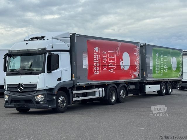 Камион за напитки MERCEDES-BENZ ACTROS 2540 L/ 2 x LBW / LENKACHSE / KOMPLETTZUG