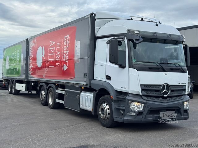 Камион за напитки MERCEDES-BENZ ACTROS 2540 L/ 2 x LBW / LENKACHSE / KOMPLETTZUG