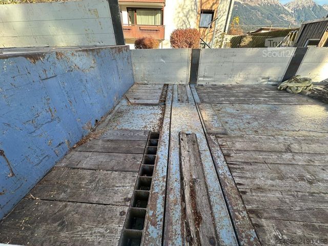 Reboque de plataforma rebaixada  Empl STTA 46/3L 3-Achs gelenkt+ausziehbar Bj2007