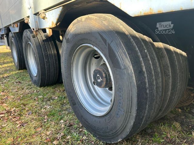 Reboque de plataforma rebaixada  Empl STTA 46/3L 3-Achs gelenkt+ausziehbar Bj2007