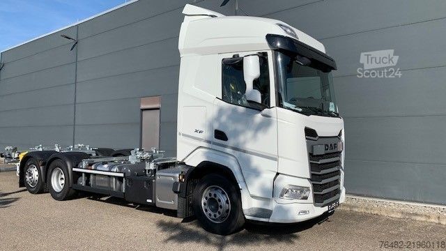 Camión con caja móvil DAF XF 480 FAN Multiwechsler 112-132 2x AHK