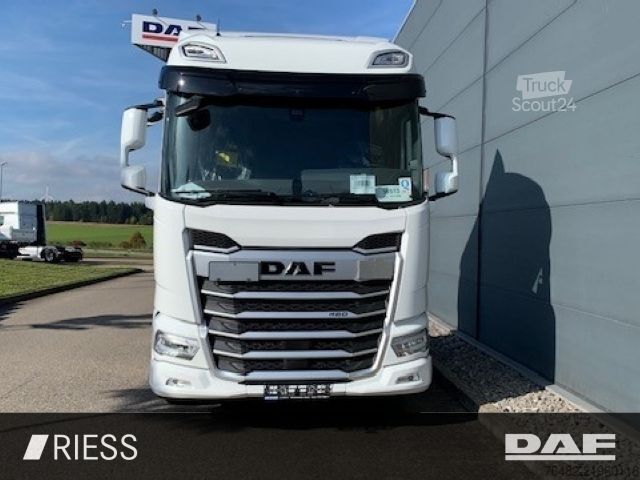 Camión con caja móvil DAF XF 480 FAN Multiwechsler 112-132 2x AHK