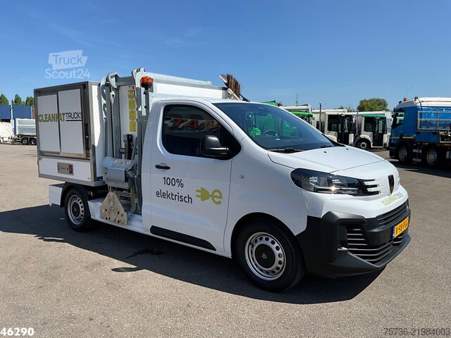 Vehicul de colectare a deșeurilor Peugeot E-Expert 100% elektrisch kippende zijlader