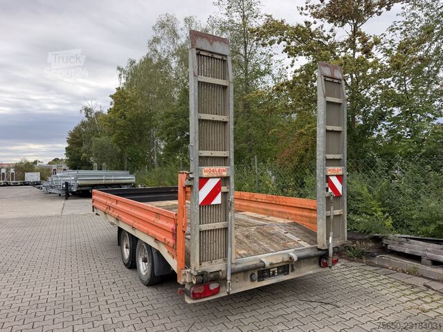 Lågbyggd trailer Möslein TT 105 Schwebheim  Tandemtieflader