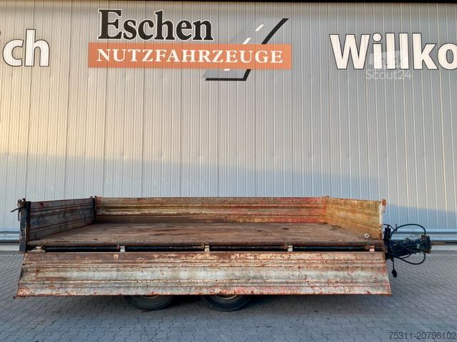 Tristrani nagibni priklopnik FLIEGL TSK 100 | Rampen*Stützbeine*höhenverst. Zugvorr.