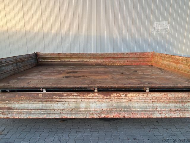 Rimorchio ribaltabile a tre lati FLIEGL TSK 100 | Rampen*Stützbeine*höhenverst. Zugvorr.