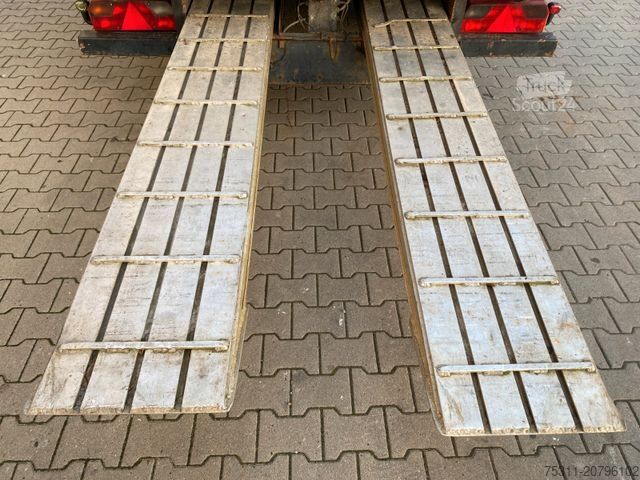 Rimorchio ribaltabile a tre lati FLIEGL TSK 100 | Rampen*Stützbeine*höhenverst. Zugvorr.