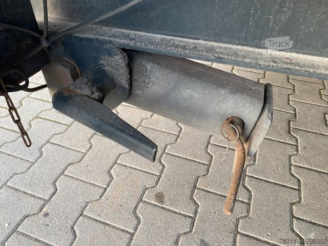 Tristrani nagibni priklopnik FLIEGL TSK 100 | Rampen*Stützbeine*höhenverst. Zugvorr.