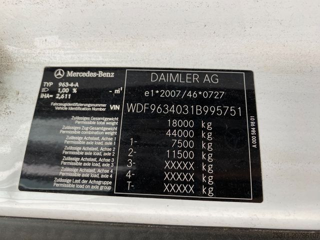 Cap tractor standard MERCEDES-BENZ 1846 Actros LS| Hydraulik*Navi*Standklima*1.Hand