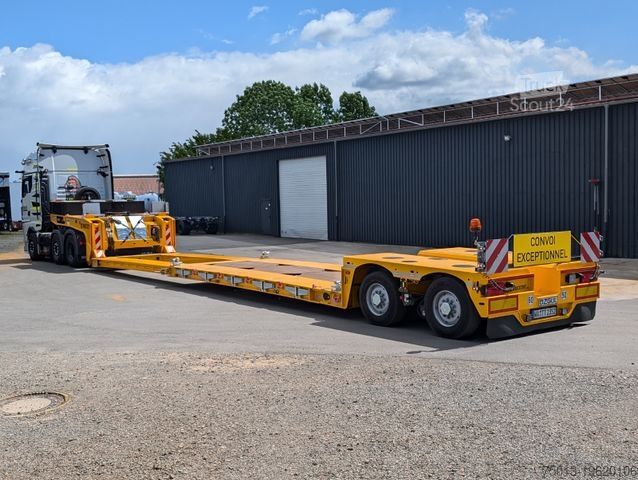 Zema profila puspiekabe Pendelachsen, Teleskopierbar, MIETEN?