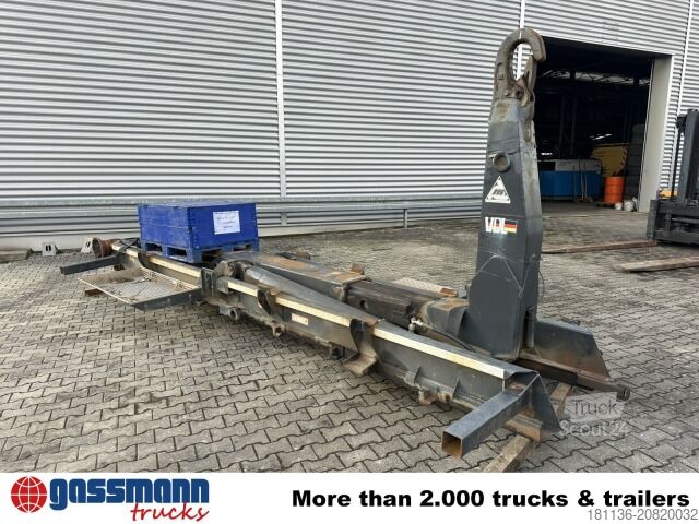 Roll-off tipper truck Mercedes-Benz Arocs 3240 8x4, Abroller VDL SK-25-5700