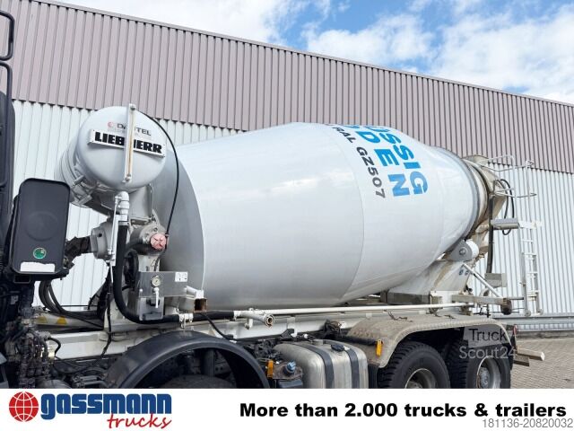 Roll-off tipper truck Mercedes-Benz Arocs 3240 8x4, Abroller VDL SK-25-5700