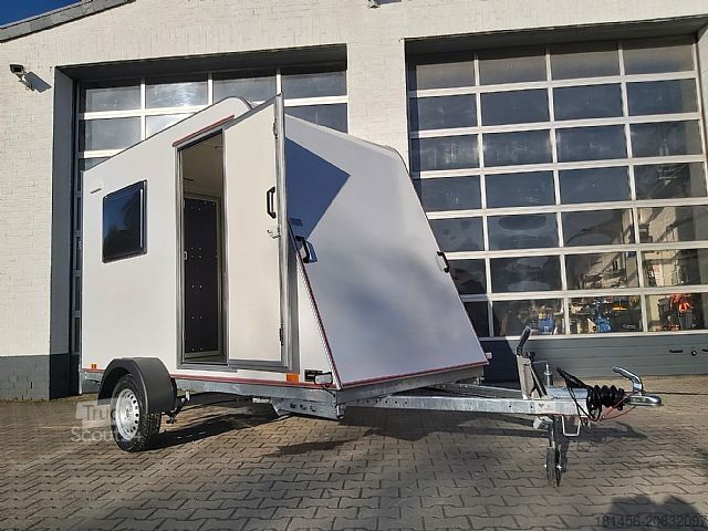 Autres trailershop Camper Verlängerung Koffer Heckrampe Fenster
