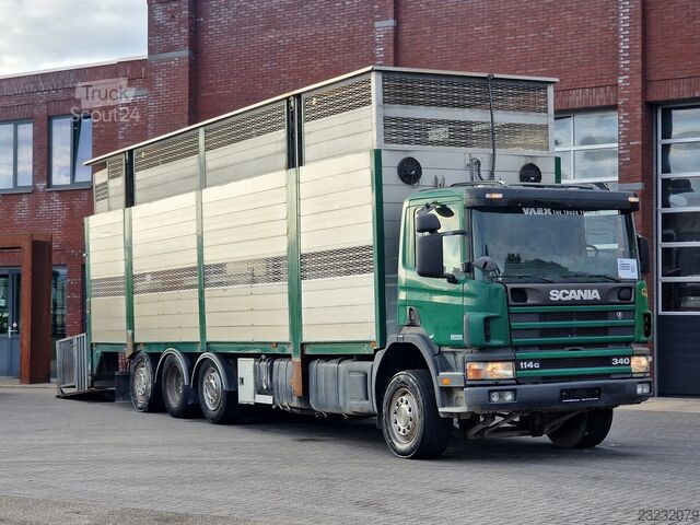  Scania P114-340 8x2*6 - Livestock 1 deck / Cattle - 3x...