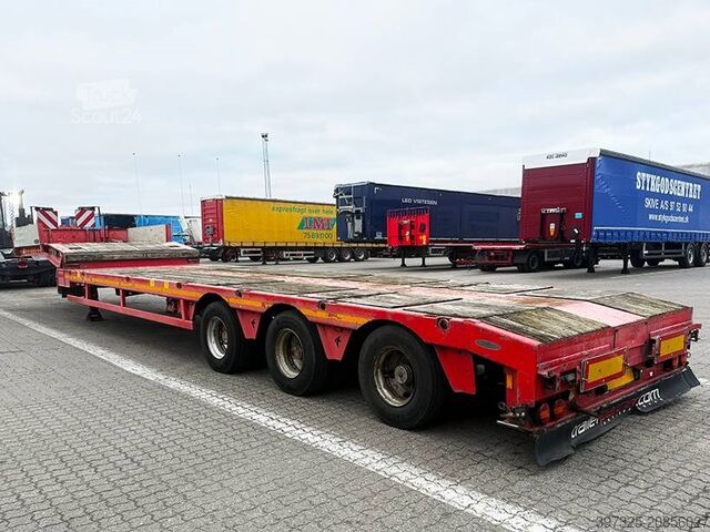 Trailer πλατφόρμας Faymonville Double extension / Doppel-Auszug / Dobbelt udtræk