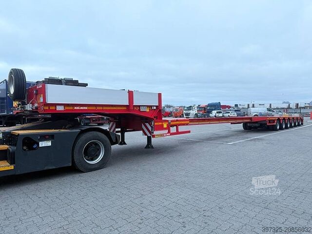 Zwiastun platformy Faymonville Extendable / Ausziehbarer auflieger