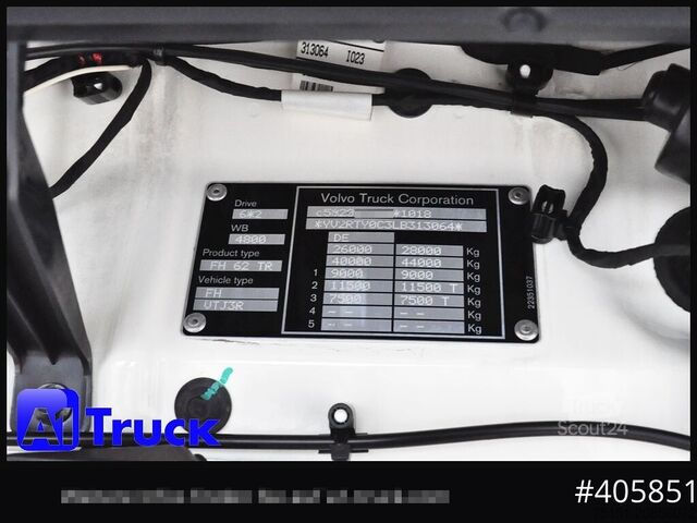 Swap body truck VOLVO FH 460 XL, Chassi Standklima,