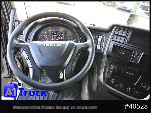 Camión de bebidas IVECO Stralis 460, Orten Schwenkwand Bär LBW, Lenkachse