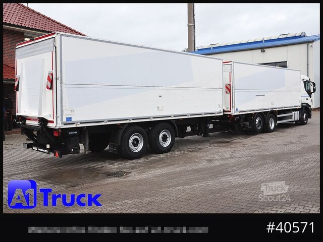 Beverage truck IVECO Stralis 420, Böse Schwenkwand LBW, Lenkachse