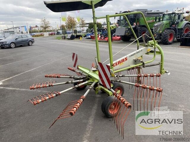 Rastrillo henificador Claas LINER 350 S