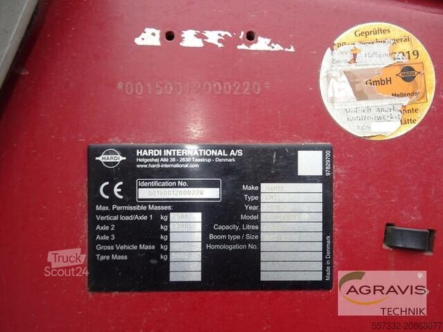 Pulvérisateur de pesticides Hardi COMMANDER 4500