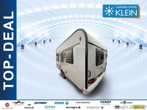Przyczepa kempingowa Knaus Südwind 420 QD Black Selection *Duschausbau*