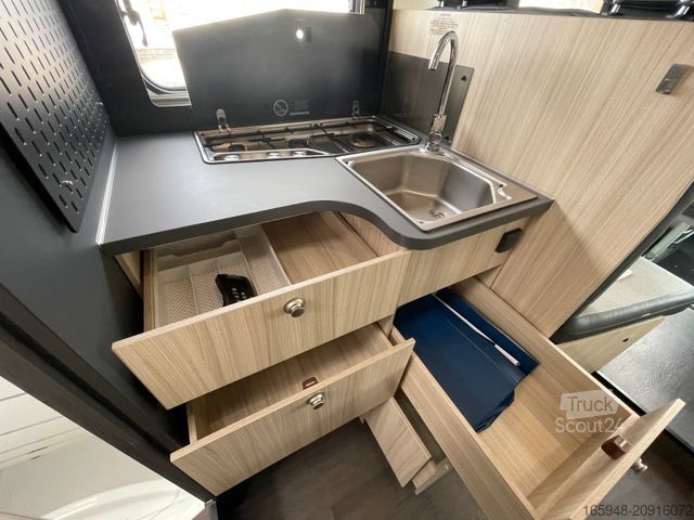 Półzintegrowany kamper SUNLIVING S 75 SL | Hubbett | RFK | Markise | Wenig km!