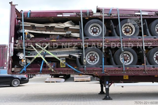 Открытый полуприцеп с тентом KRONE SD Pritsche Plane XL MegaLiner Bordwände 5x