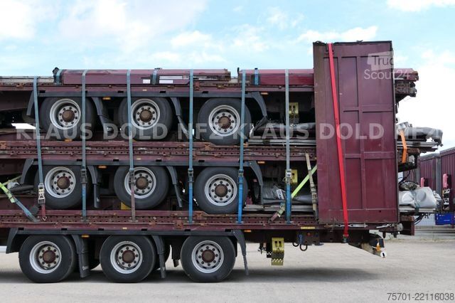 Открытый полуприцеп с тентом KRONE SD Pritsche Plane XL MegaLiner Bordwände 5x