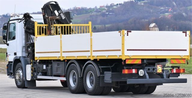 رافعة مثبتة على شاحنة MERCEDES-BENZ ACTROS 2632 * HIAB 144B-3HIDUO+FUNK / 6x4