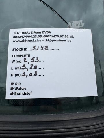 Ugunsdzēsēju mašīna Volvo FM 10.360 **6X2-BELGIAN ORIGINE-8000LTR WATERTA...