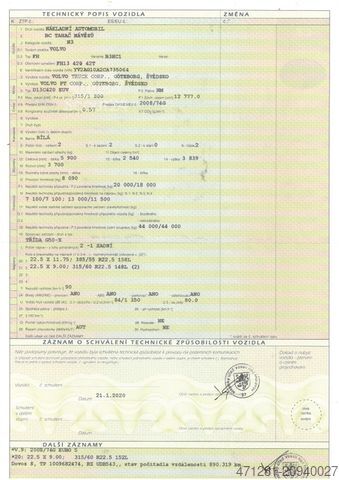 Standard SZM VOLVO FH 13.420 XL 42T EURO 5 - TOP CONDITION! BJ 2012