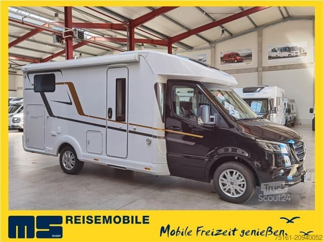 Pusiau integruotas kemperis EURAMOBIL PROFILA T 696 EB /-2025-/ S-PAKET / EINZELBETTEN