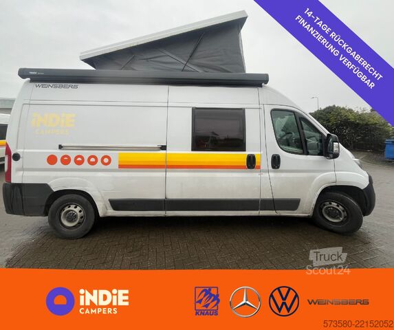 Obytný vůz 2024 Fiat Ducato Weinsberg CaraBus | Schaltgetriebe | Aufstelldach