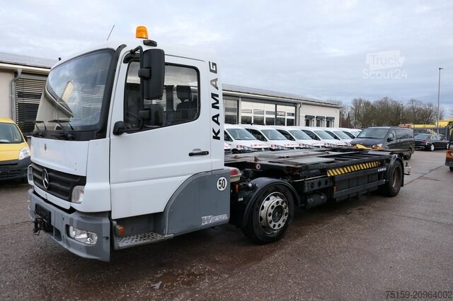 Değiştirilebilir kasalı kamyon mercedes-benz KAMAG WBH 25 KLIMA Wiesel Terberg Umsetzfahrz. Sattelkupplung