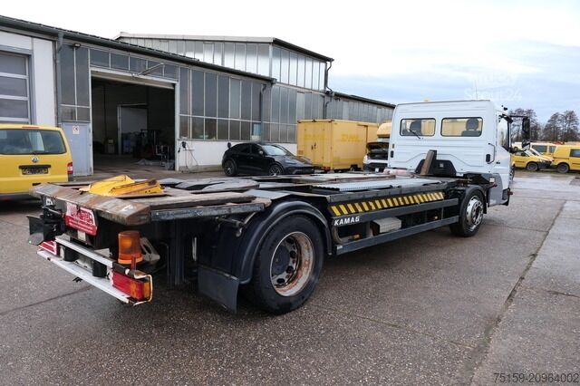 Değiştirilebilir kasalı kamyon mercedes-benz KAMAG WBH 25 KLIMA Wiesel Terberg Umsetzfahrz. Sattelkupplung