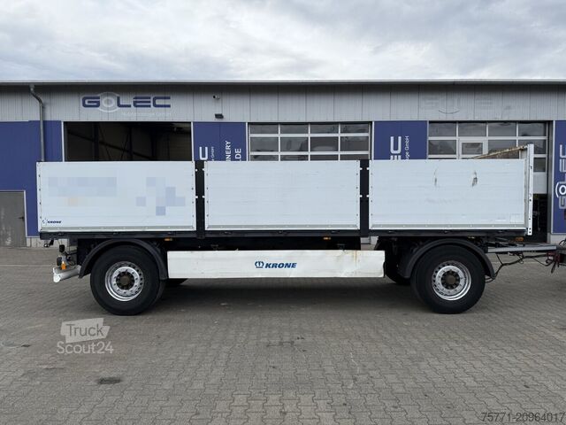 Platformos priekaba Krone AZ DB02CL PRZYCZEPA
