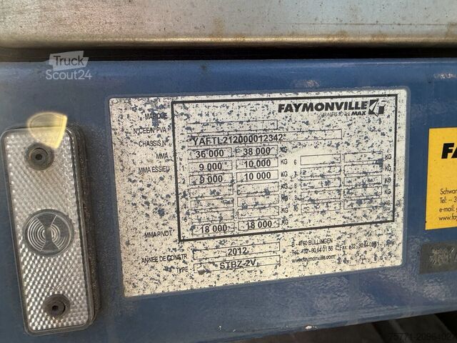 Низький навантажувач Faymonville STBZ-2V NACZEPA NISKOPODWOZIOWA